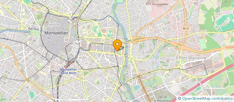 localisation de l'entreprise MICROCONCEPT à MONTPELLIER