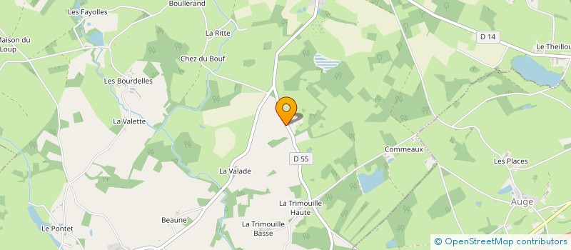 localisation de l'entreprise MICROCOSME à BORD-SAINT-GEORGES
