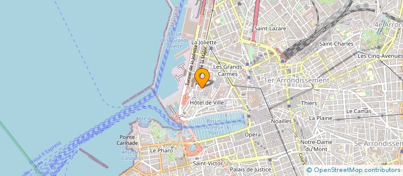 localisation de l'entreprise MICROCOSMOS à MARSEILLE