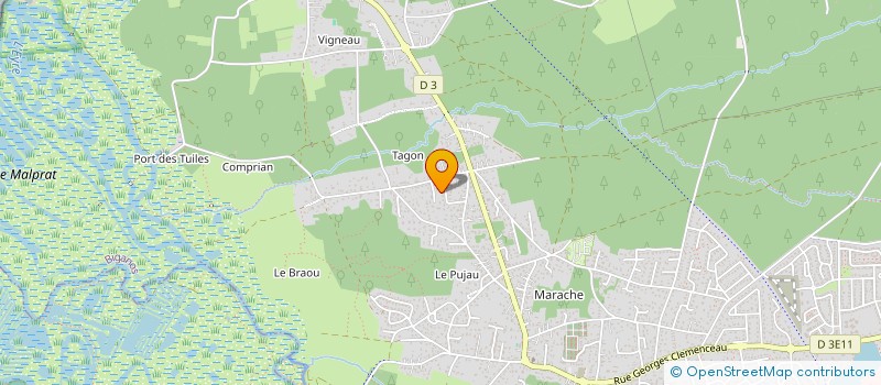localisation de l'entreprise MICROCOSMOS RESEAU DE MICRO CRECHES à BIGANOS