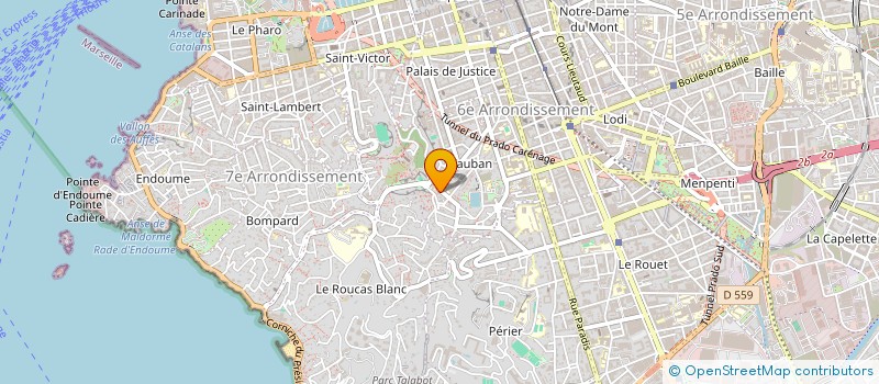 localisation de l'entreprise MICRODISCOUNT'13 à MARSEILLE