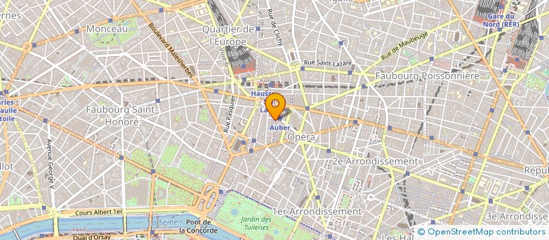 localisation de l'entreprise MICROECONOMIE APPLIQUEE  PARIS