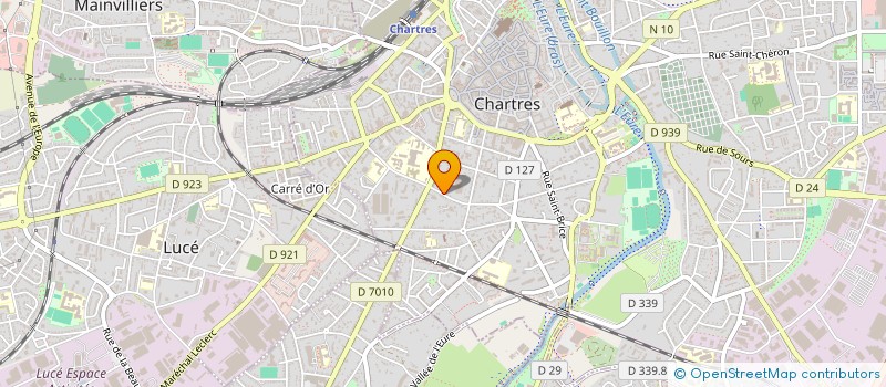 localisation de l'entreprise MICROFACILE.COM à CHARTRES