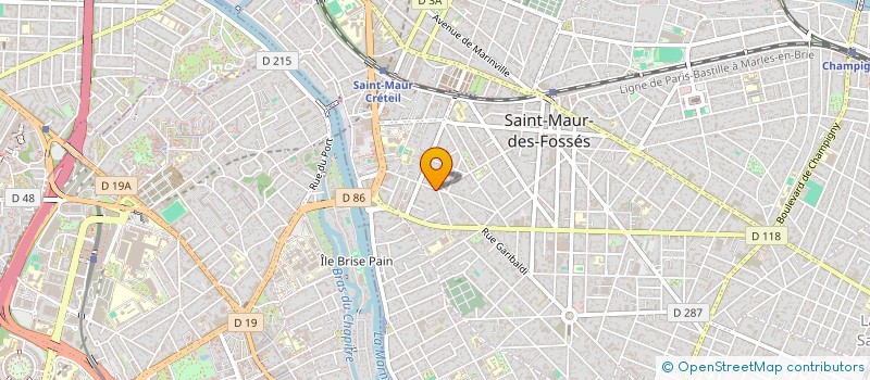 localisation de l'entreprise MICROFAST à SAINT-MAUR-DES-FOSSES