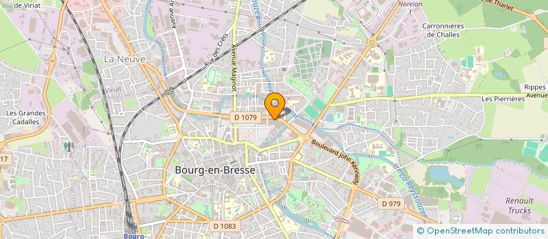 localisation de l'entreprise MICROFOLIE CULTURES ET CITOYENNETE à BOURG-EN-BRESSE