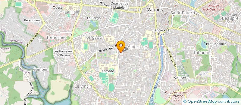 localisation de l'entreprise MICROFORM à VANNES
