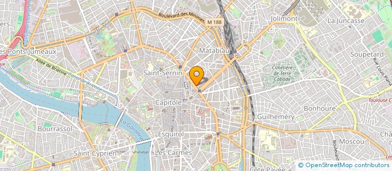 localisation de l'entreprise MICROFORM à TOULOUSE