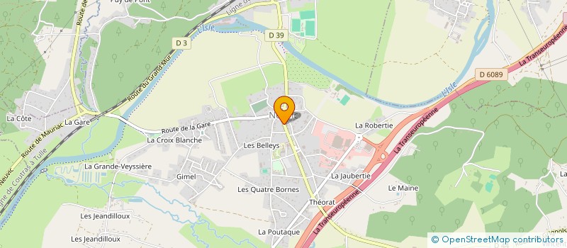 localisation de l'entreprise MICROHELP à NEUVIC