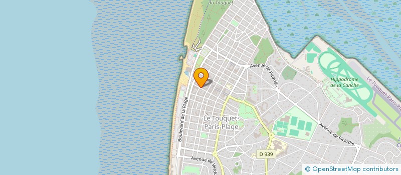 localisation de l'entreprise MICROIMMO à LE TOUQUET-PARIS-PLAGE