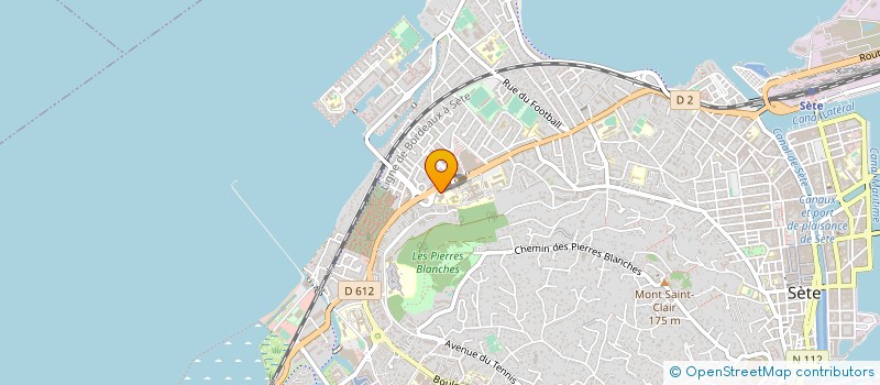 localisation de l'entreprise MICROKONCEPT à SETE