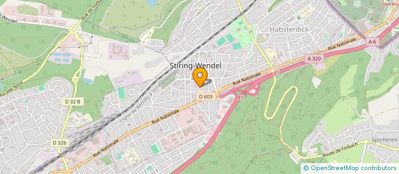 localisation de l'entreprise MICROL@ND.COM  STIRING-WENDEL