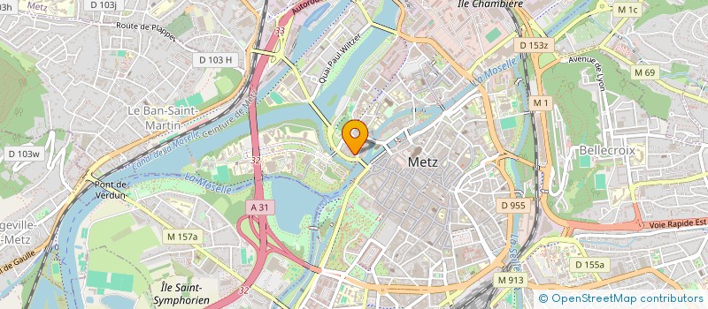 localisation de l'entreprise MICROLUDIQUE à METZ
