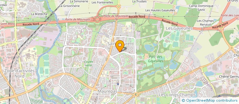 localisation de l'entreprise MICROMAG à RENNES