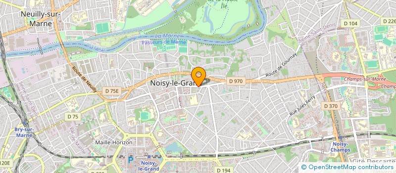 localisation de l'entreprise MICROMAX  NOISY-LE-GRAND