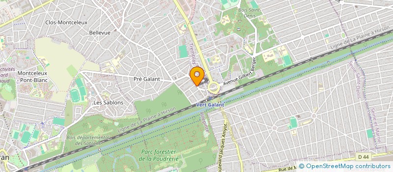 localisation de l'entreprise MICROMEGAS à VILLEPINTE