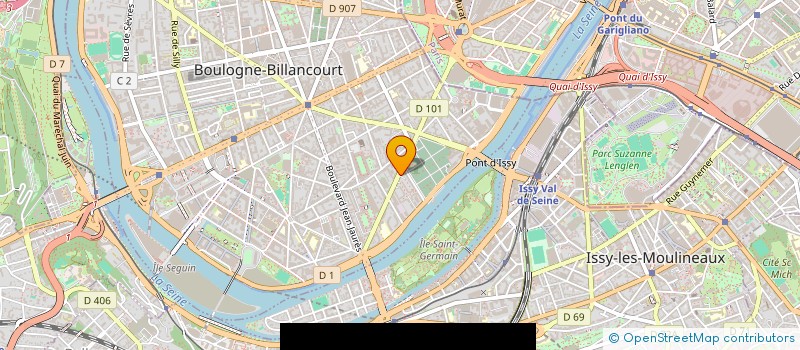 localisation de l'entreprise MICROMULTIMEDIA SERVICES (MMS) à BOULOGNE-BILLANCOURT