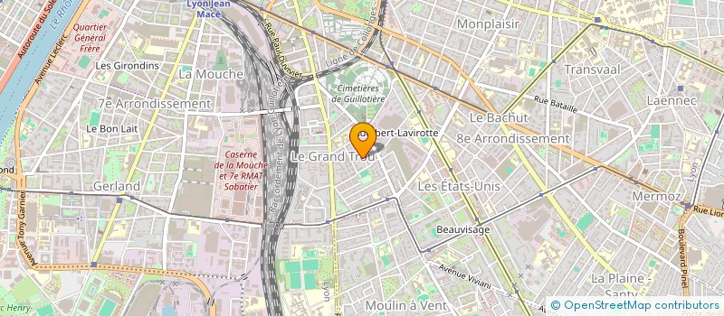 localisation de l'entreprise MICRONALP à LYON