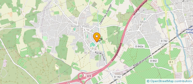 localisation de l'entreprise MICRONET à AIGUES-VIVES