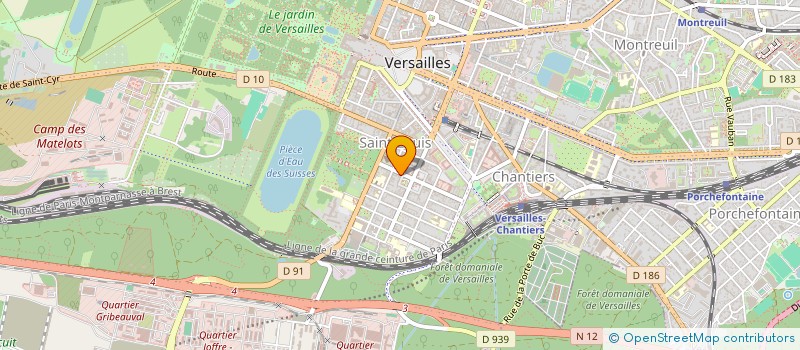 localisation de l'entreprise MICRONEUF à VERSAILLES