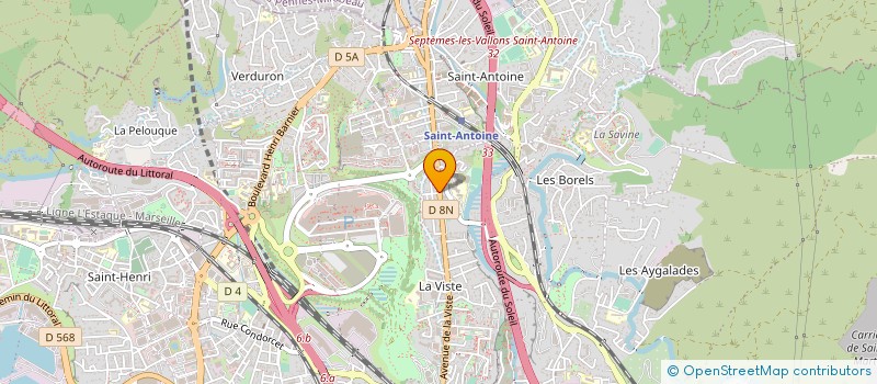 localisation de l'entreprise MICRONEX SARL à MARSEILLE