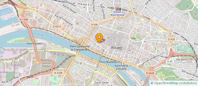 localisation de l'entreprise MICROPHIL à ROUEN