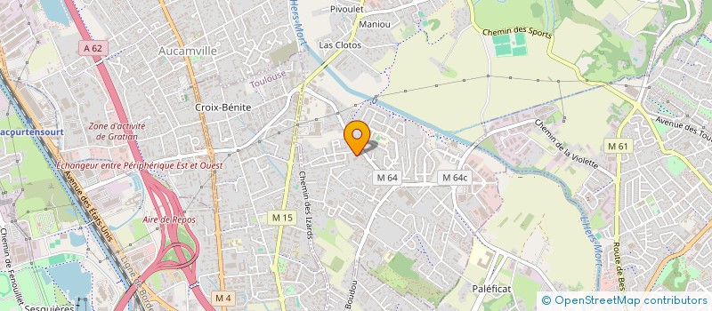 localisation de l'entreprise MICROPLAN à LAUNAGUET