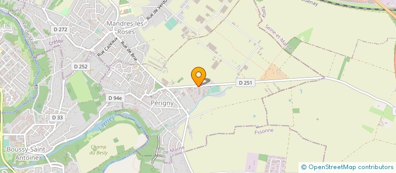 localisation de l'entreprise MICROPLAST à PERIGNY