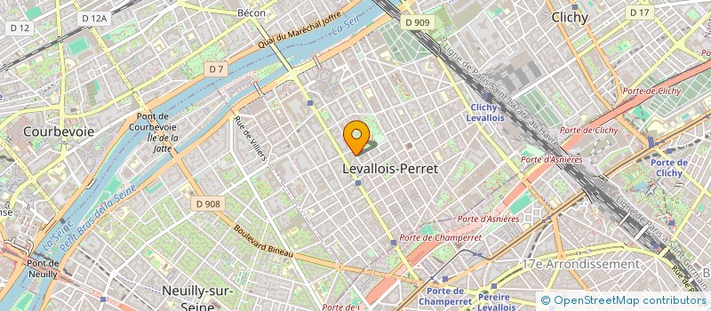 localisation de l'entreprise MICROPOLE FRANCE à LEVALLOIS-PERRET