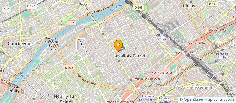 localisation de l'entreprise MICROPOLE LEVALLOIS 3 à LEVALLOIS-PERRET