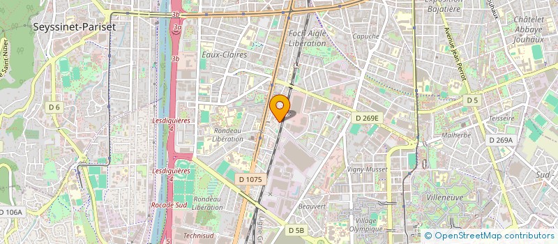 localisation de l'entreprise MICROPOP RECORDS à GRENOBLE