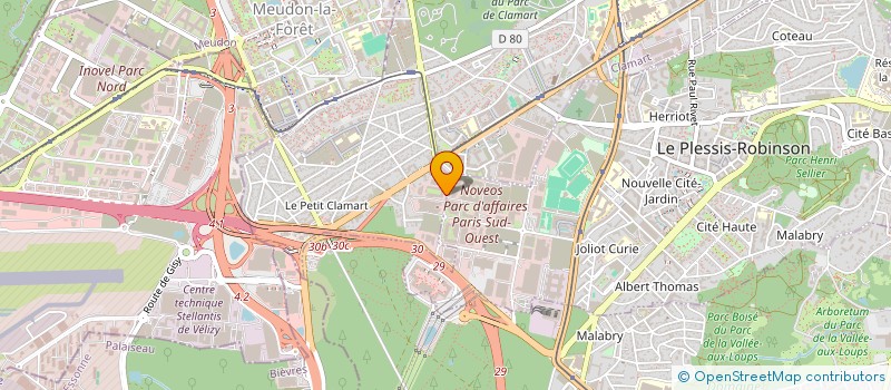 localisation de l'entreprise MICROPORT CRM FRANCE SAS à CLAMART