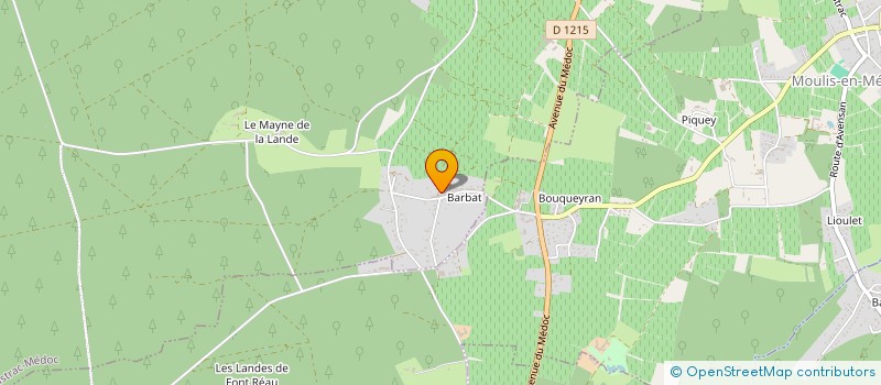 localisation de l'entreprise MICROPUNCH  LISTRAC MEDOC