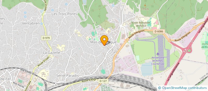 localisation de l'entreprise MICROSCOP  NIMES