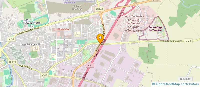 localisation de l'entreprise MICROSEPT NORD  BAILLEUL-SIR-BERTHOULT