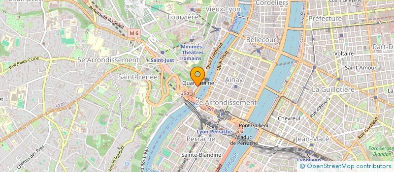 localisation de l'entreprise MICROSERFS à LYON