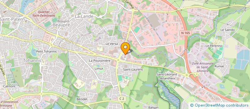 localisation de l'entreprise MICROSEV  SENE