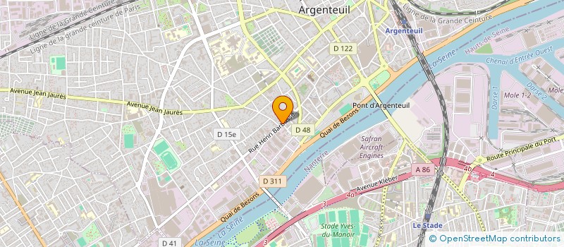 localisation de l'entreprise MICROSIESTE  ARGENTEUIL