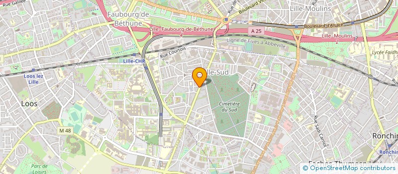 localisation de l'entreprise MICROSIX PLUS à LILLE