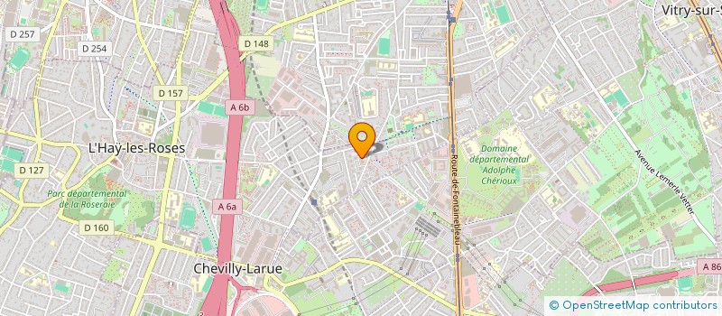 localisation de l'entreprise MICROSOFIA  L'HAY-LES-ROSES