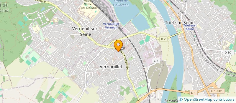 localisation de l'entreprise MICROSPUB IMPRESSIONS à VERNOUILLET