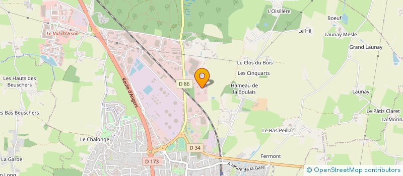 localisation de l'entreprise MICROSTEEL à VERN-SUR-SEICHE