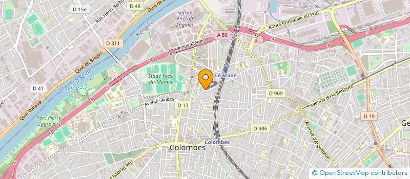 localisation de l'entreprise MICROSTUD ASSET MANAGEMENT  COLOMBES