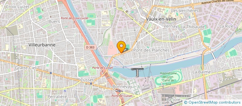 localisation de l'entreprise MICROSYNTH FRANCE  VAULX-EN-VELIN