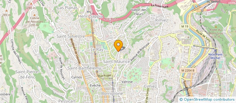 localisation de l'entreprise MICROTEC à NICE