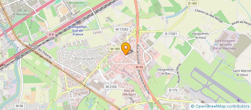 localisation de l'entreprise MICROTECH DELTA  MAUGUIO