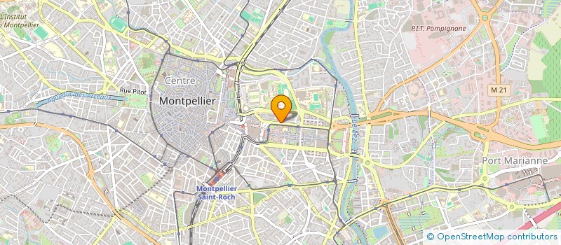 localisation de l'entreprise MICROTEL CLUB à MONTPELLIER