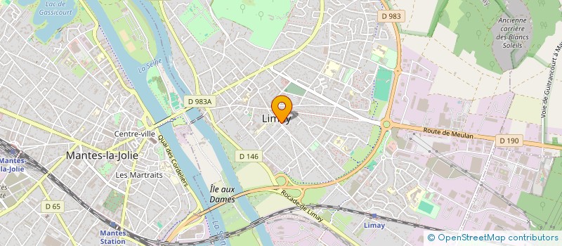 localisation de l'entreprise MICROTEL-CLUB MAGNANVILLE  LIMAY