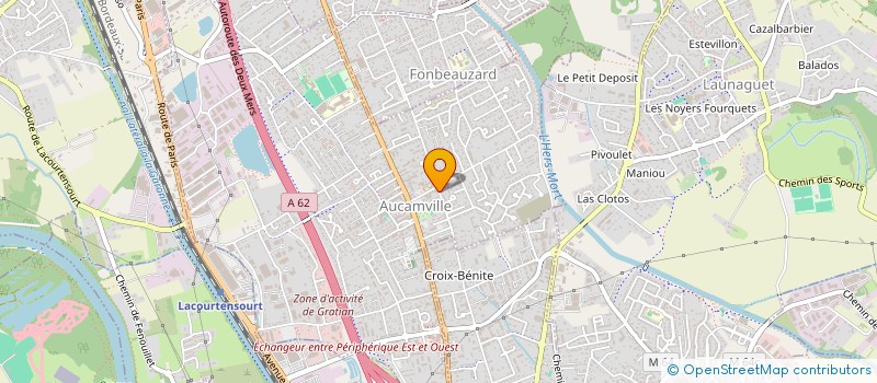 localisation de l'entreprise MICROTEL CLUB TOULOUSAIN à AUCAMVILLE