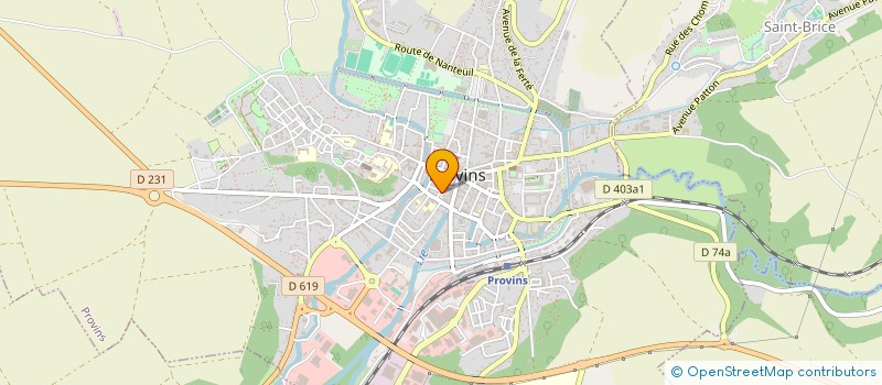 localisation de l'entreprise MICROTHERM FRANCE à PROVINS