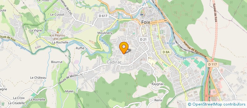 localisation de l'entreprise MICROTICE à FOIX